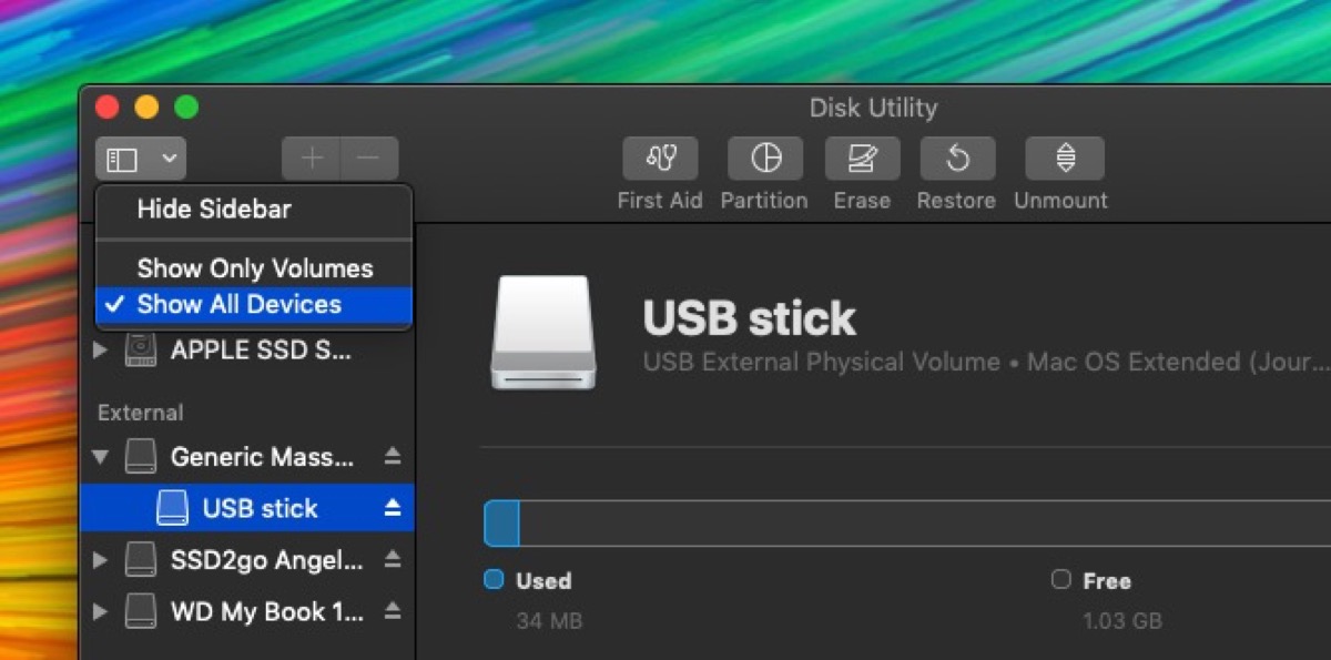 how long does decryting take on mac for usb drive?